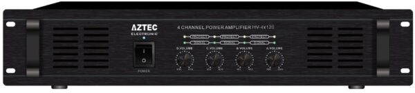 Aztec Power Amplifier HV-4X120 100V